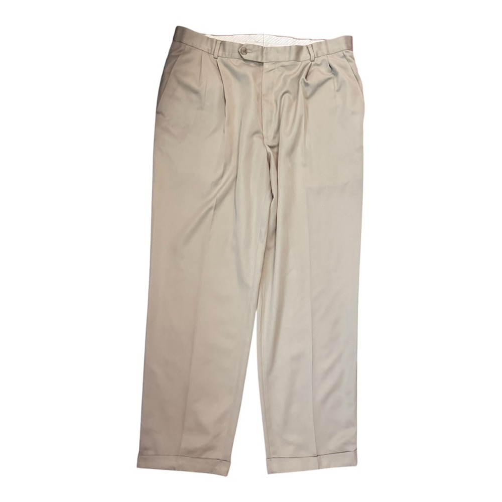 Saks Fifth Avenue Tan Men's Chinos Relaxed Fit Lightweight